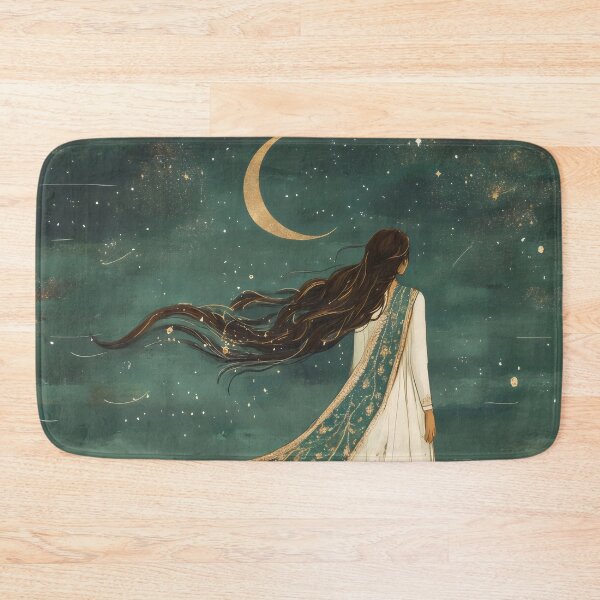 Item preview, Mystical Pakistan – A Woman Under the Crescent Moon designed and sold by CulturalVibes.