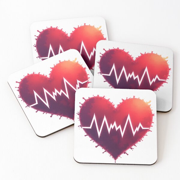 Item preview, Heart wave and heart shape designed and sold by KwangCB.