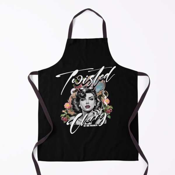 Item preview, TWISTED CHERRY - Smoke Lady Collage (White) designed and sold by Discothreadz.
