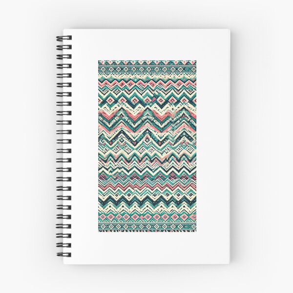 Artikelvorschau, Vibrant Tribal Chevron Pattern – Bohemian Ethnic Textile Design entworfen und verkauft von LDArtWork.