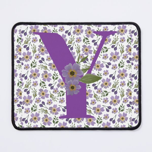 Item preview, Initial Y Floral print  designed and sold by SB  Illustrations1.