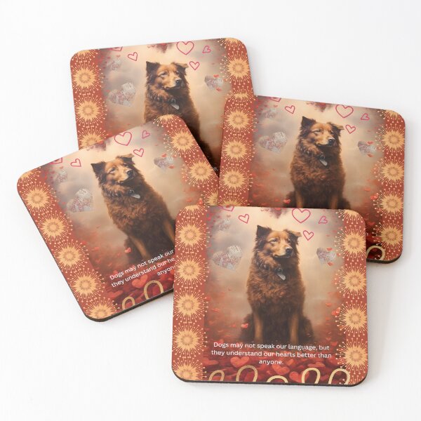 Item preview, Dogs Will Steal Your Heart – A Love Beyond Words designed and sold by Molly's Gone Mad .