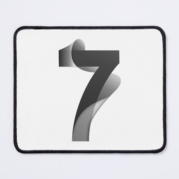 Item preview, Number 7 graphic design designed and sold by PrintChics.