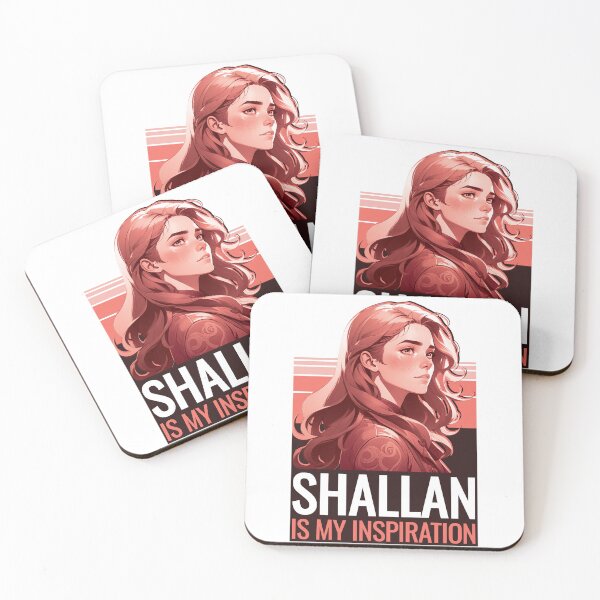 Item preview, Shallan Is My Inspiration - Cosmere Fan Design designed and sold by agustindesigner.