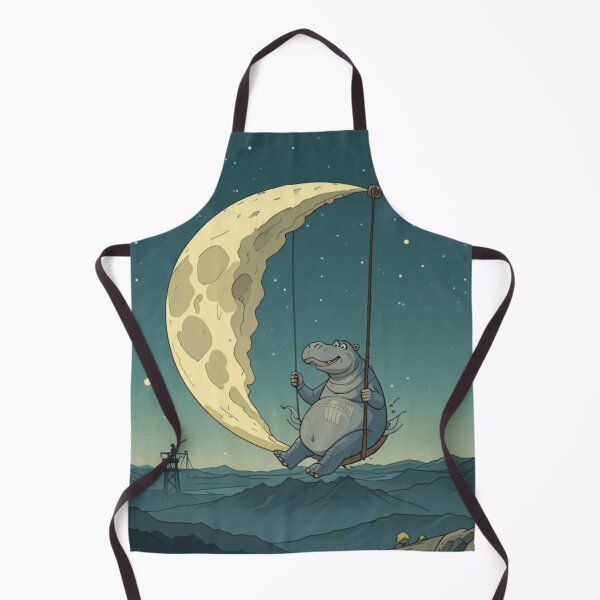 Item preview, Moon Hippo Dream designed and sold by 0penvimark.