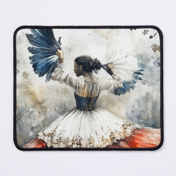 Item preview, Flamenco dancer watercolor art  #dancer designed and sold by JBJart.