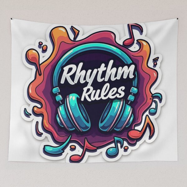 Item preview, Rhythm Rules: A Celebration of Music designed and sold by InkspiredCreation.
