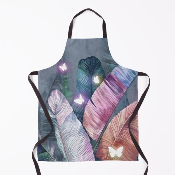Item preview, A large tropical leaf that stands out with a variety of pastel colors. designed and sold by Wantanadesign.