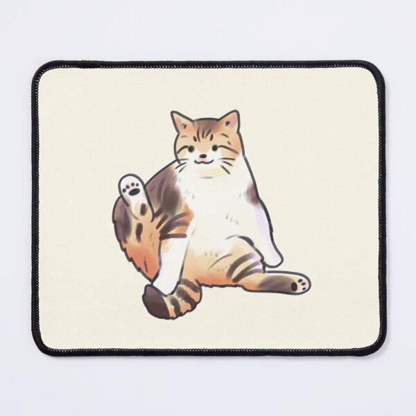Item preview, Chubby cat  designed and sold by Mayarartsy.