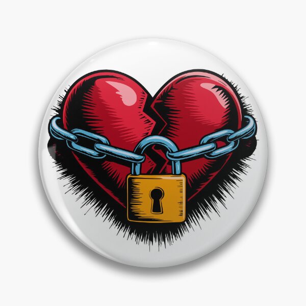 Item preview, Locked Heart designed and sold by Angry Swan Designs.
