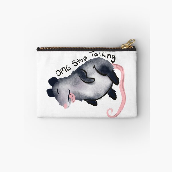 Item preview, OMG Stop Talking Play Dead Possum designed and sold by SuperFoxStudio.