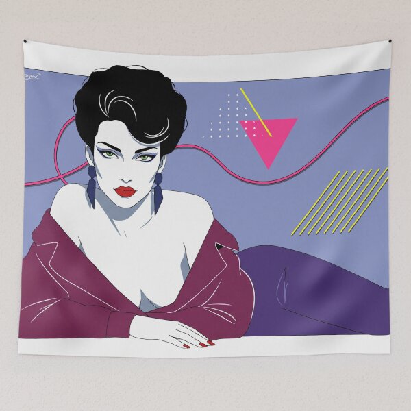 Item preview, Bold Elegance 80s Patrick Nagel designed and sold by di-age7.