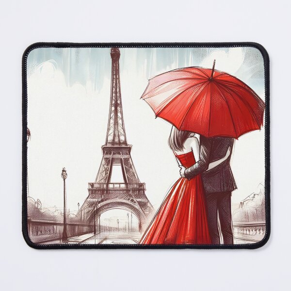 Item preview, Love Blossoms in Parisian Rain designed and sold by inkNext.