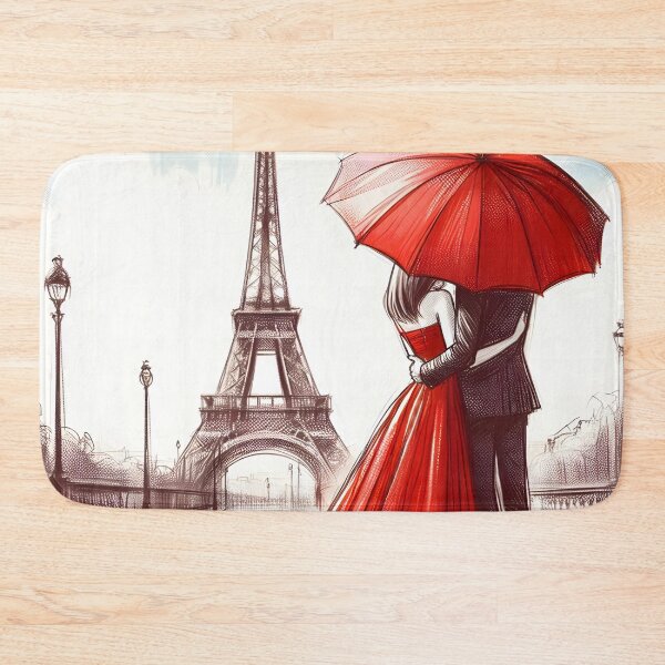 Item preview, Love Blossoms in Parisian Rain designed and sold by inkNext.