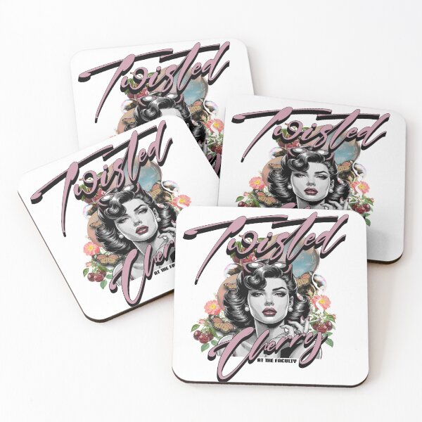 Item preview, TWISTED CHERRY - Smoke Lady Collage (Pink) designed and sold by Discothreadz.