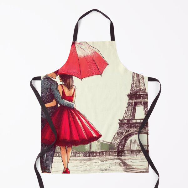 Item preview, Enchanting Parisian Valentine Romance Scene designed and sold by inkNext.
