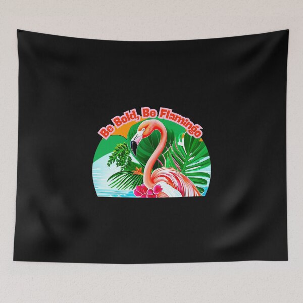 Item preview, Be Bold, Be Flamingo designed and sold by PrettyDecor.