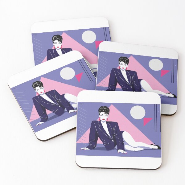 Item preview, Sophisticated Allure 80s Patrick Nagel designed and sold by di-age7.