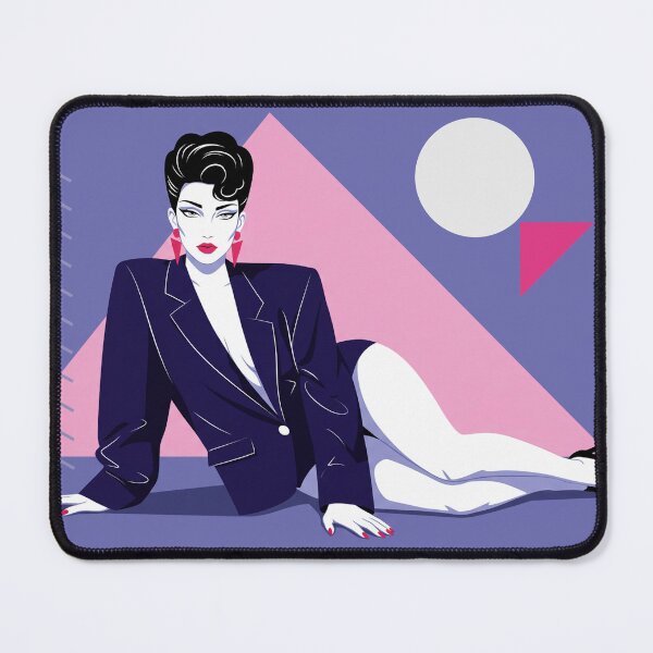Item preview, Sophisticated Allure 80s Patrick Nagel designed and sold by di-age7.