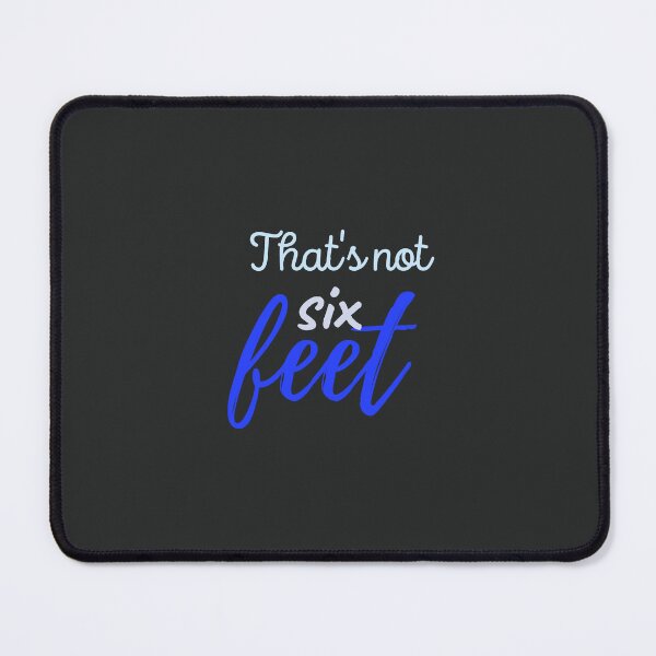 Item preview, Six Feet Please – Social Distance Reminder designed and sold by Zakrytos ★★★★★.