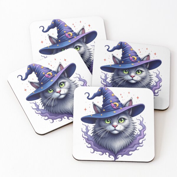 Item preview, wizard cat  designed and sold by AMICO77.