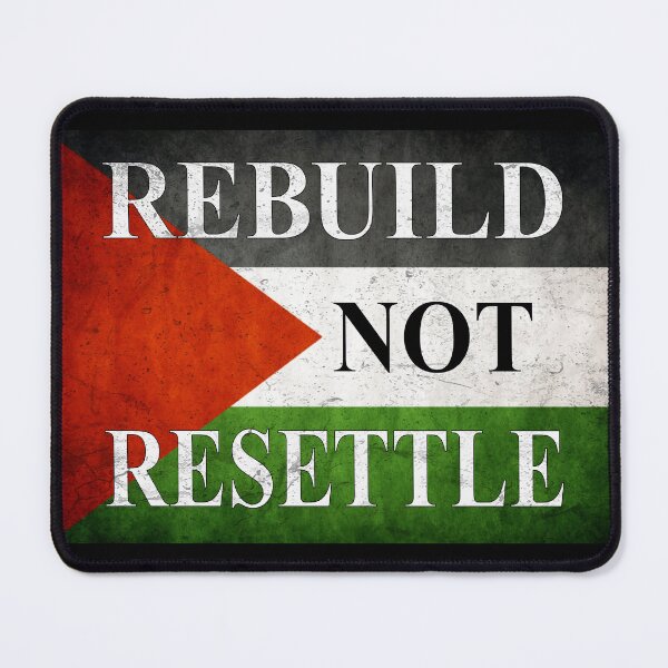 Item preview, REBUILD NOT RESETTLE designed and sold by Paparaw.