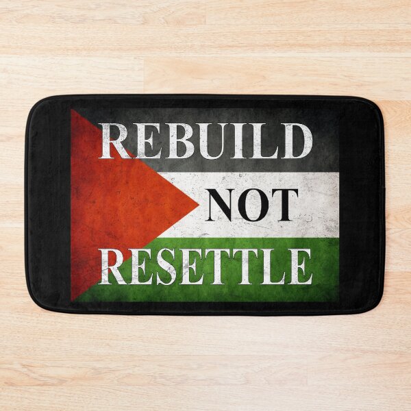 Item preview, REBUILD NOT RESETTLE designed and sold by Paparaw.