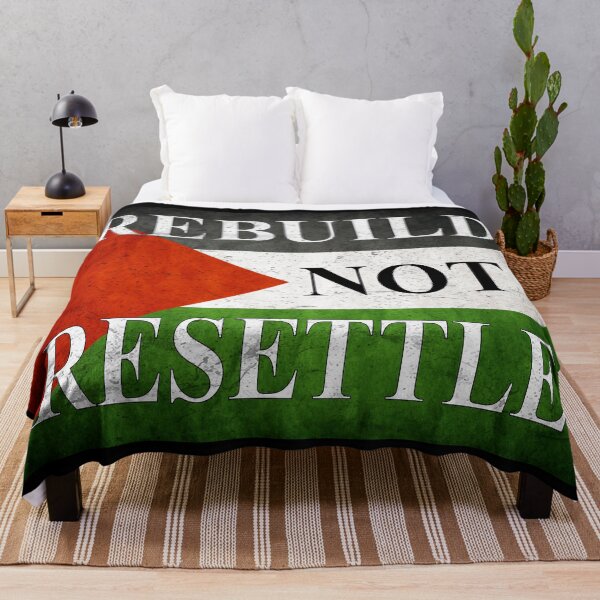 Item preview, REBUILD NOT RESETTLE designed and sold by Paparaw.