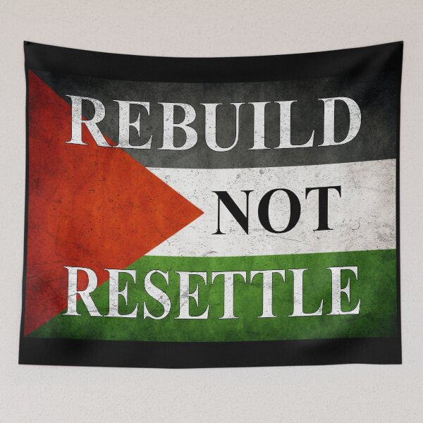 Item preview, REBUILD NOT RESETTLE designed and sold by Paparaw.