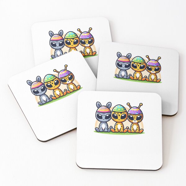 Item preview, Funny Easter with Aliens designed and sold by Tw1nsAIArt.