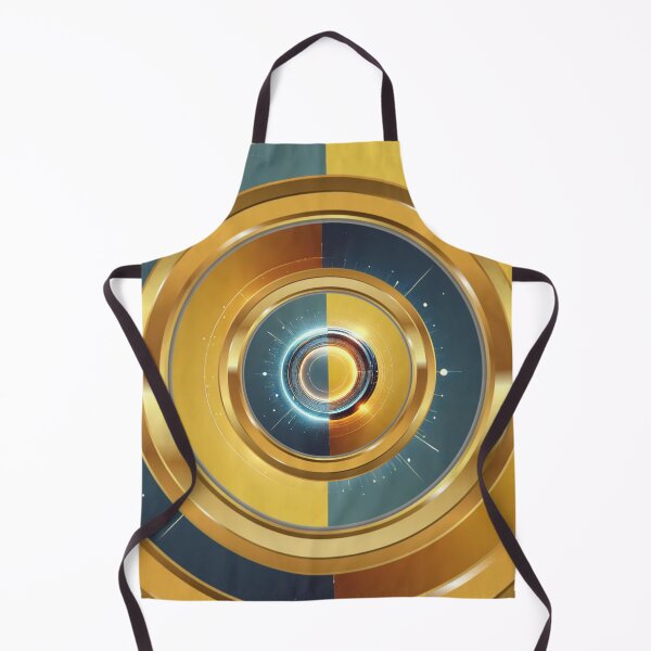 Item preview, Golden Futuristic Circle designed and sold by Bellassi.