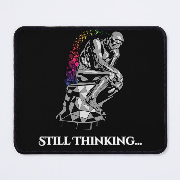 Item preview, Still Thinking... A Modern Take on The Thinker designed and sold by OakLook.