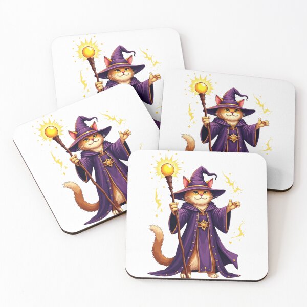 Item preview,  wizard cat  designed and sold by AMICO77.