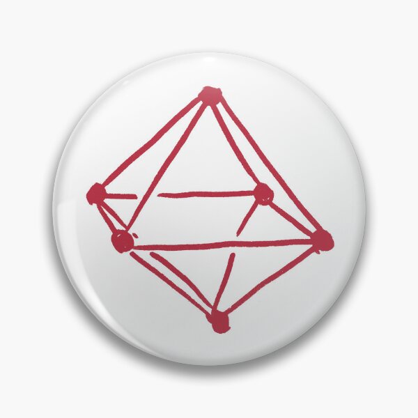 Item preview, Octahedron Red designed and sold by MagentaTwilight.