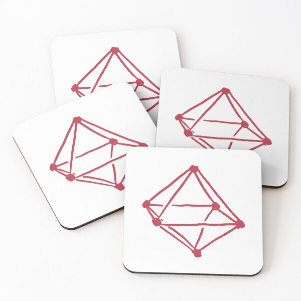 Item preview, Octahedron Red designed and sold by MagentaTwilight.