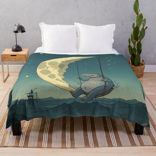 Item preview, Moon Hippo Dream designed and sold by 0penvimark.