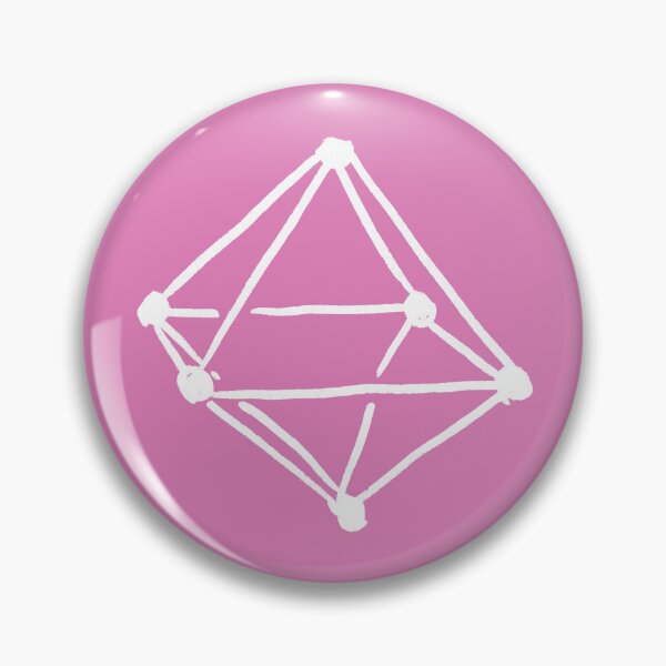 Item preview, Octahedron on Pink designed and sold by MagentaTwilight.