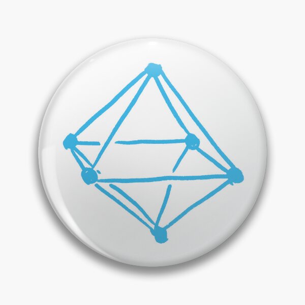 Item preview, Octahedron Powder Blue designed and sold by MagentaTwilight.