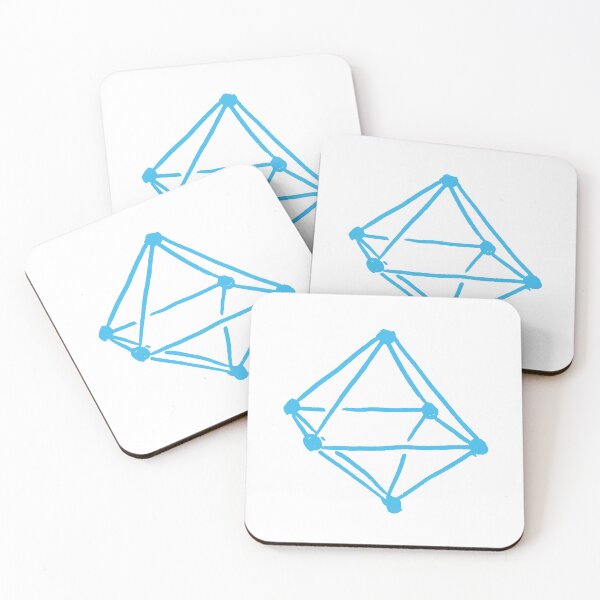 Item preview, Octahedron Powder Blue designed and sold by MagentaTwilight.