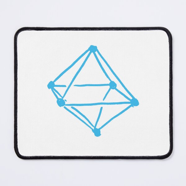 Item preview, Octahedron Powder Blue designed and sold by MagentaTwilight.