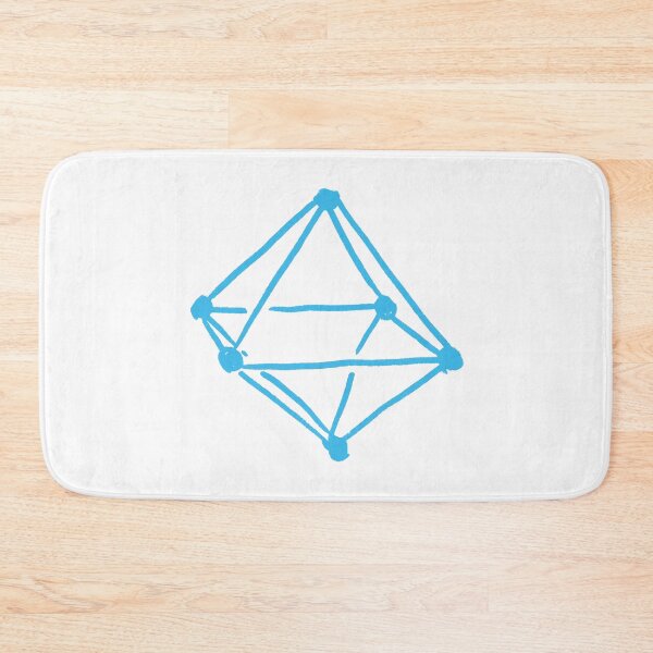 Item preview, Octahedron Powder Blue designed and sold by MagentaTwilight.