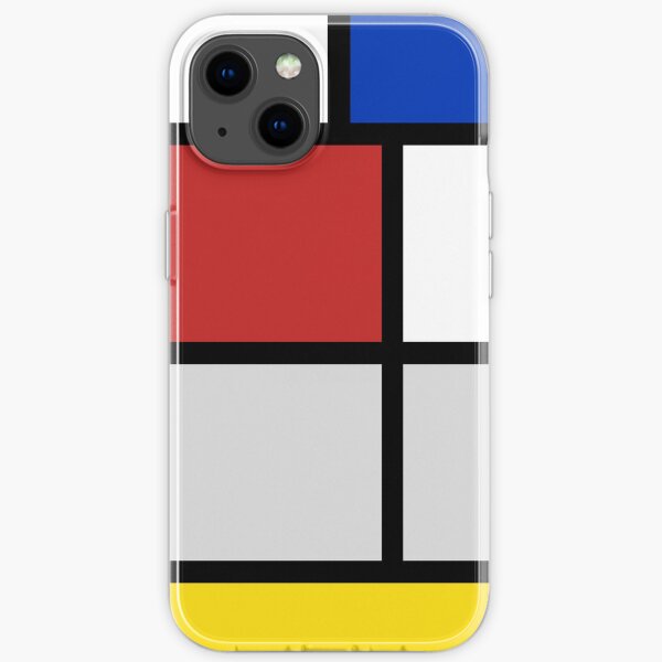 De Stijl artworks - Mondriaan iPhone Soft Case