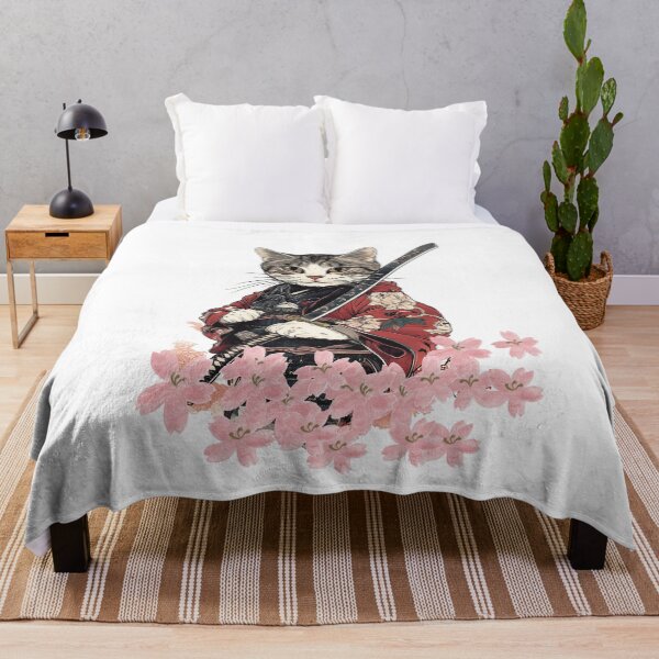 Item preview, Samurai cat, cute cat, cat with sword designed and sold by WHDProduction45.