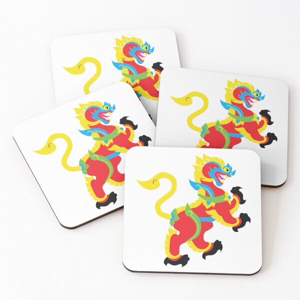 Item preview, Thai pattern lion designed and sold by WSShopArt21.