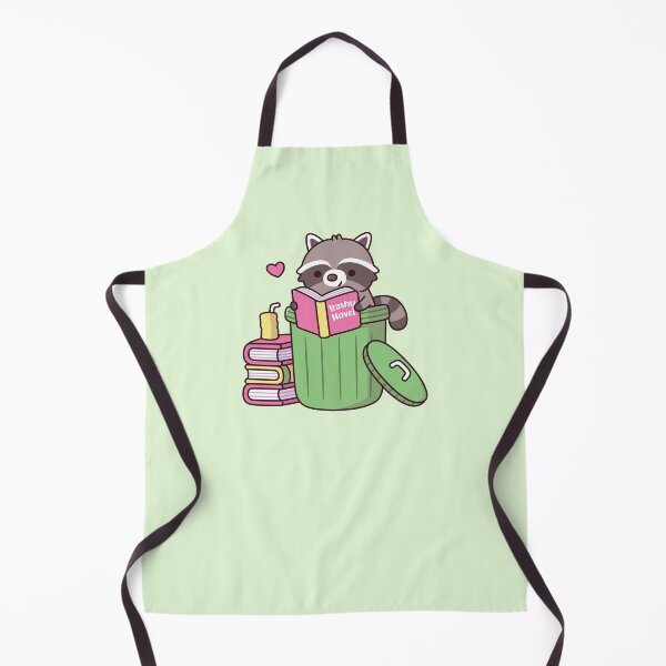 Item preview, Cute Raccoon Loves Reading Trashy Novel Books Funny designed and sold by rustydoodle.