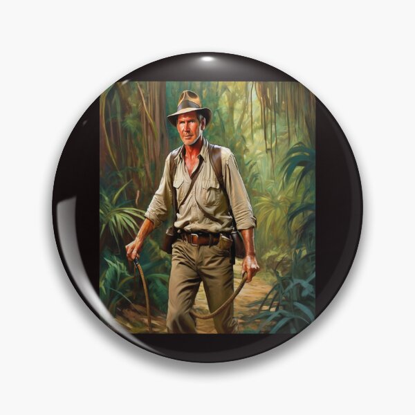Item preview, "Exploring the Mysterious Jungle: Indiana Jones" designed and sold by Artisticanvas.