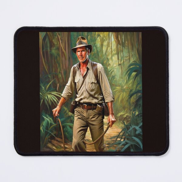 Item preview, "Exploring the Mysterious Jungle: Indiana Jones" designed and sold by Artisticanvas.