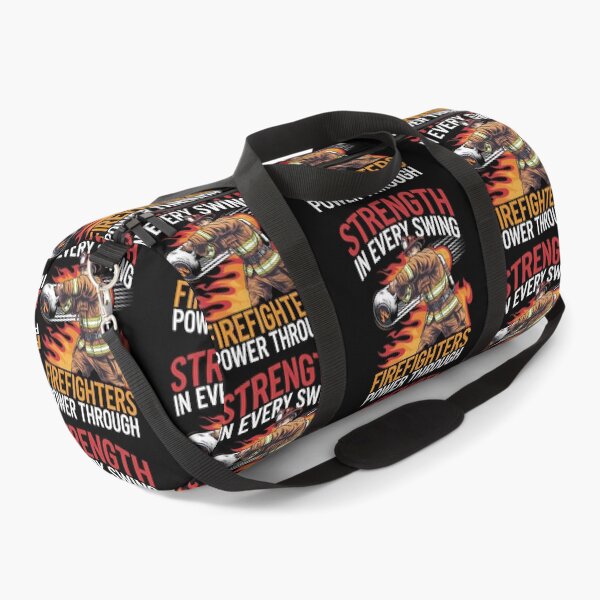 Item preview, Firefighter Strength – Power Through Every Swing designed and sold by Taans-Creation.