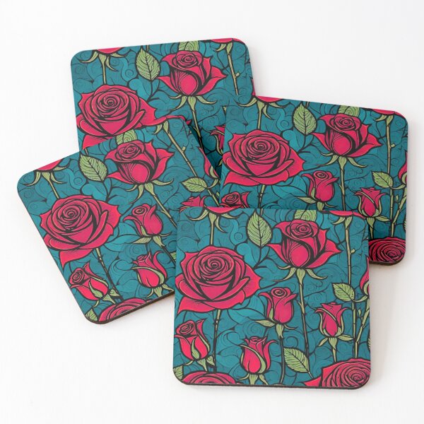 Item preview, Romantic Red Roses for Valentine’s Day designed and sold by GrizzlyCollective.