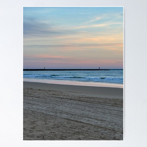 Item preview, Sunset at the Beach in Portimao Portugal designed and sold by rienekeschokker.